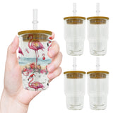 YIPAI USA warehouse RTS_3oz snow globe clear glass mugs cans for sublimation _Gabby