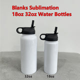 Big sale USA warehouse-25pack 32oz large capacity 304 stainless steel sports bottles for sublimation-Gabby