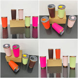25 pack-20oz New Bright  Colors Copper Underneath Travel Tumblers for laser engraving-Gabby