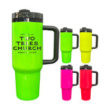 USA warehouse 20pack mirror black plated underneath 30oz 40oz H2.0 NEON colored blank sublimation tumbler mugs for laser engraving-Gabby