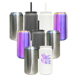 USA warehouse RTS_25 pack 16oz Chroma blue-purple plated underneath stainless steel can for laser engrave_Gabby