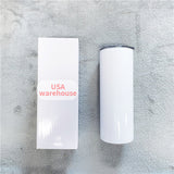 Big Sale USA_25pcs pack 30oz blank sublimation arc edge straight tumblers multiple options_Holly