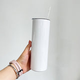 Big Sale USA_25pcs pack 30oz blank sublimation arc edge straight tumblers multiple options_Holly