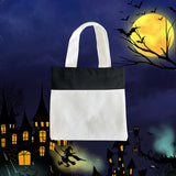 RTS USA 50 pack Halloween gifts children's kids white blank sublimation canvas candy Tote Bag-Gabby