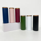 25 pack-New Style 2025 20oz Skinny Copper Plated Tumbler With Lid And Straw Mix Colors For Iced Coffee And Tea