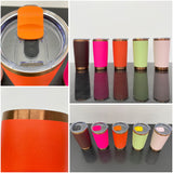25 pack-20oz New Bright  Colors Copper Underneath Travel Tumblers for laser engraving-Gabby