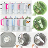 USA warehouse-Halloween 20 pack 40oz glow in the dark leak proof lids handle tumblers for sublimation-Gabby