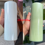 Clearance sale-USA warehouse-25pack UV changing and glow in the dark changing tumblers for sublimation-Gabby