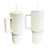H3.0 simple mold Quench matt sublimation Stainless Steel Outdoor Mug H3.0 Tumbler 40oz Handle Cup Tumbler for Outdoor Hiking Sports-25 pack