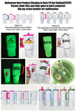 USA warehouse-Halloween 25 pack 20oz glow in the dark leak proof lids handle tumblers for sublimation-Gabby