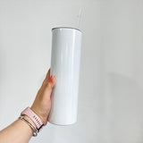 Big Sale USA_25pcs pack 30oz blank sublimation arc edge straight tumblers multiple options_Holly