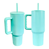 H3.0 simple mold Quench matt sublimation Stainless Steel Outdoor Mug H3.0 Tumbler 40oz Handle Cup Tumbler for Outdoor Hiking Sports-25 pack