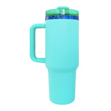 20 pack powder coated blue plated underneath H2.0 40oz coffee tumbler for laser engrave -Gabby