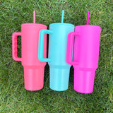 H3.0 simple mold Quench matt sublimation Stainless Steel Outdoor Mug H3.0 Tumbler 40oz Handle Cup Tumbler for Outdoor Hiking Sports-25 pack