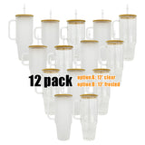 YIPAI  USA warehouse RTS_40oz clear handle glass mugs with bamboo lid_Gabby