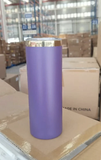 USA warehouse-25 packk 20oz mirror gold plated purple skinny coffee tumblers for laser engraving and drinkware-Gabby
