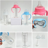 RTS USA warehouse 30 pack 12oz Blank Sublimation Baby Milk Bottle Glass Feeding Bottle_Gabby